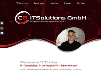 Vorschau der Website cb-itsolutions.de