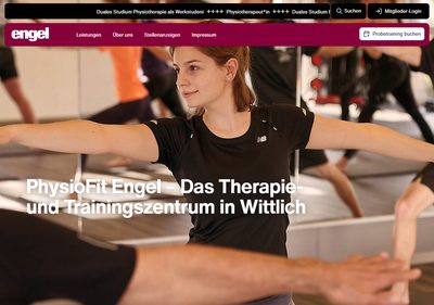 Vorschau der Website physio-fit-engel.de